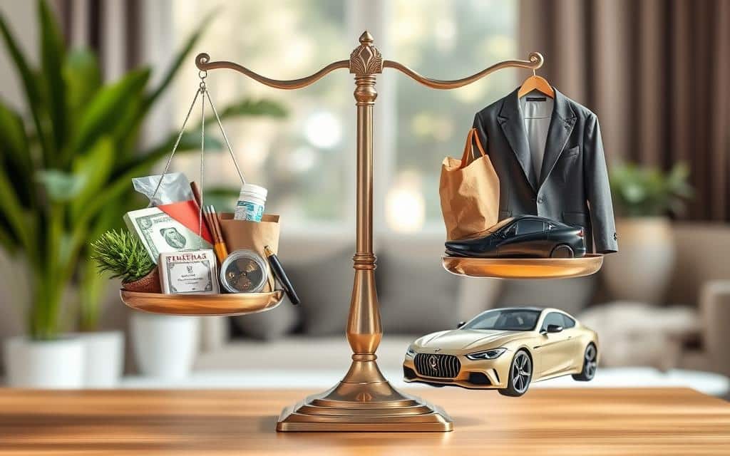 Responsible spending concept