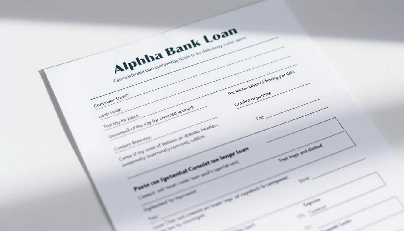 αίτηση καταναλωτικού δανείου Alpha Bank