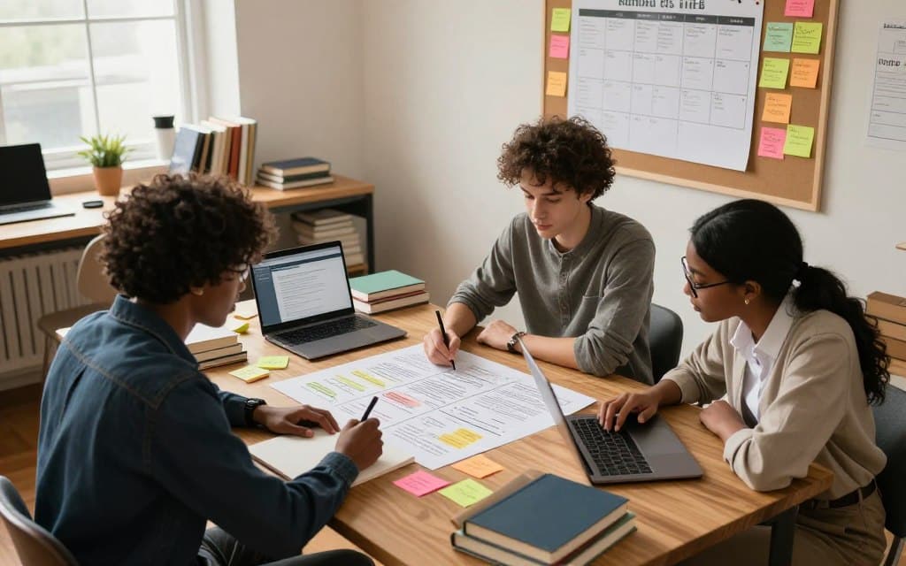 organização dos estudos
